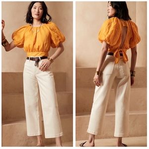 Massimo Dutti Wide Leg Pants!